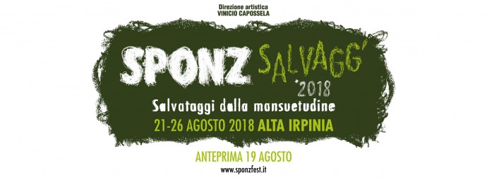Annunciati i primi nomi dello Sponz Fest, il festival diretto da Vinicio Capossela - dal 21 al 26 agosto in Alta Irpinia